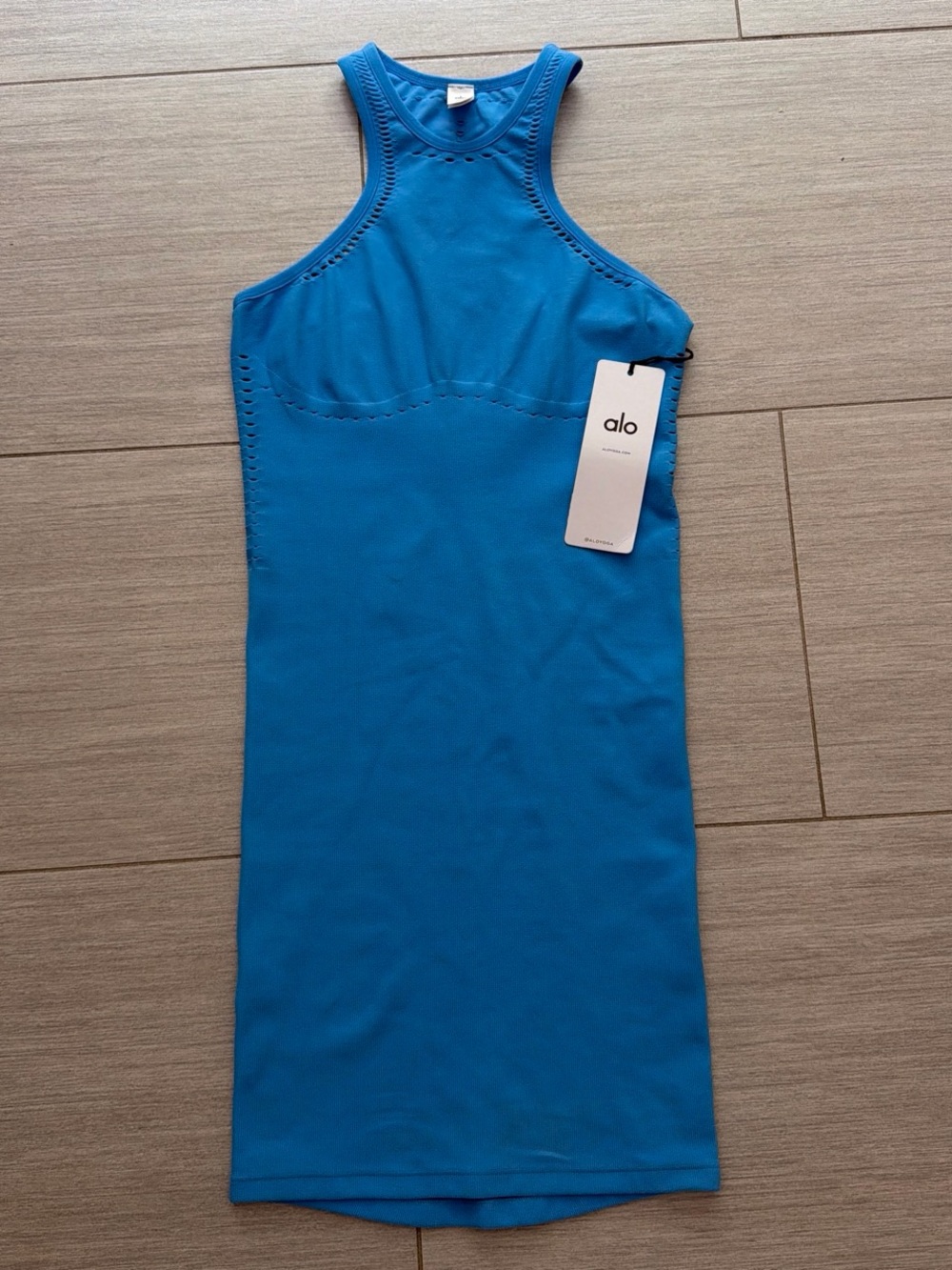 Alo Yoga Seamless Open Air Racerback Dress